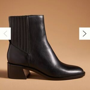 Elegant Black Ankle Boots Dolce Vita Linny H2O Waterproof Boots‎ size 8 classic